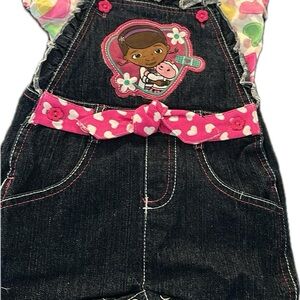 Disney doc Mcstuffin overalls